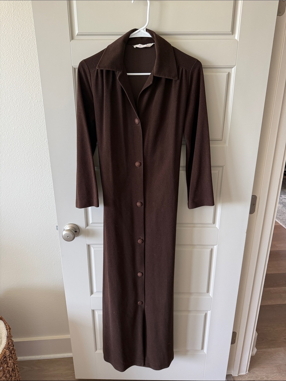 Vintage Vanity Fair Brown House Coat